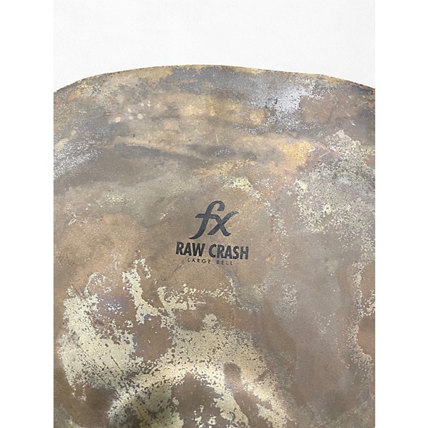 Used Zildjian 19in FX Raw Crash Large Bell Cymbal
