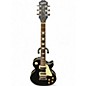 Used Epiphone Les Paul Classic Flat Black Solid Body Electric Guitar thumbnail