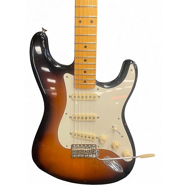 Used Fender ERIC JOHNSON SIGNATURE STRATOCASTER RIGHT HANDED 2 Tone Sunburst Solid Body Electric Guitar