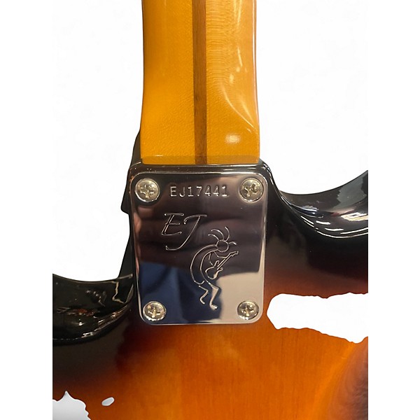 Used Fender ERIC JOHNSON SIGNATURE STRATOCASTER RIGHT HANDED 2 Tone Sunburst Solid Body Electric Guitar
