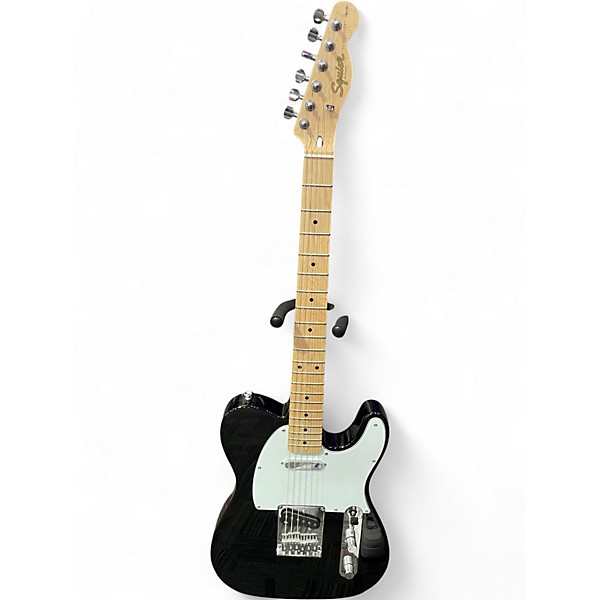 Used Squier Affinity Telecaster Black Solid Body Electric Guitar