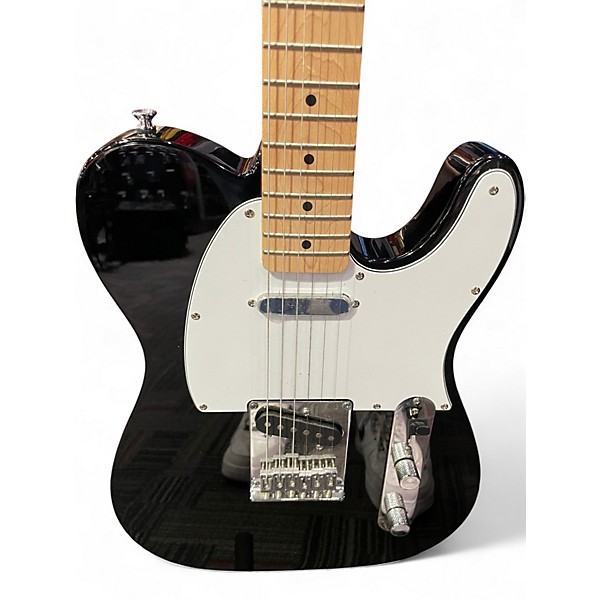 Used Squier Affinity Telecaster Black Solid Body Electric Guitar