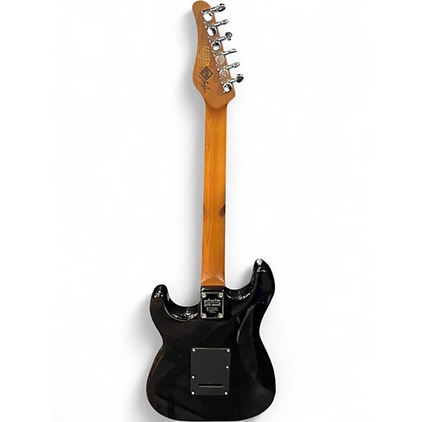 Used Schecter Guitar Research Diamond Series Nick Johnston Traditional HSS Black Solid Body Electric Guitar