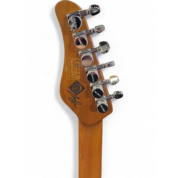 Used Schecter Guitar Research Diamond Series Nick Johnston Traditional HSS Black Solid Body Electric Guitar