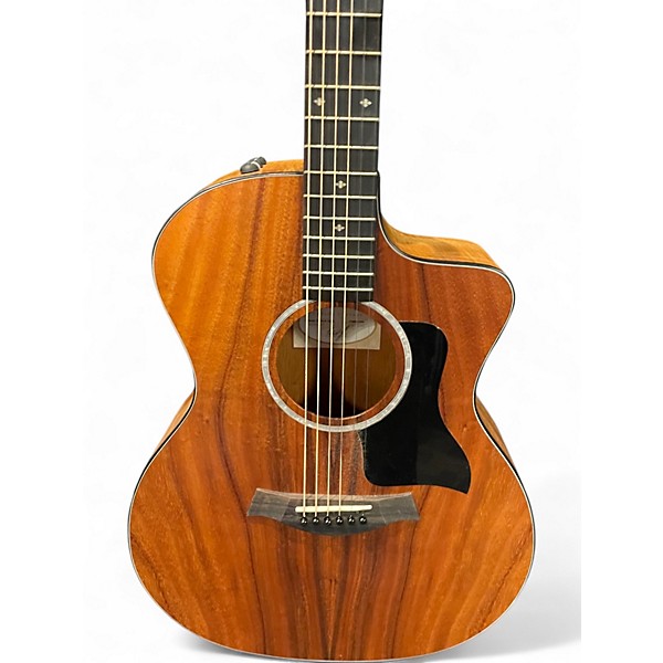 Used Taylor 224CEKDLX Natural Acoustic Electric Guitar