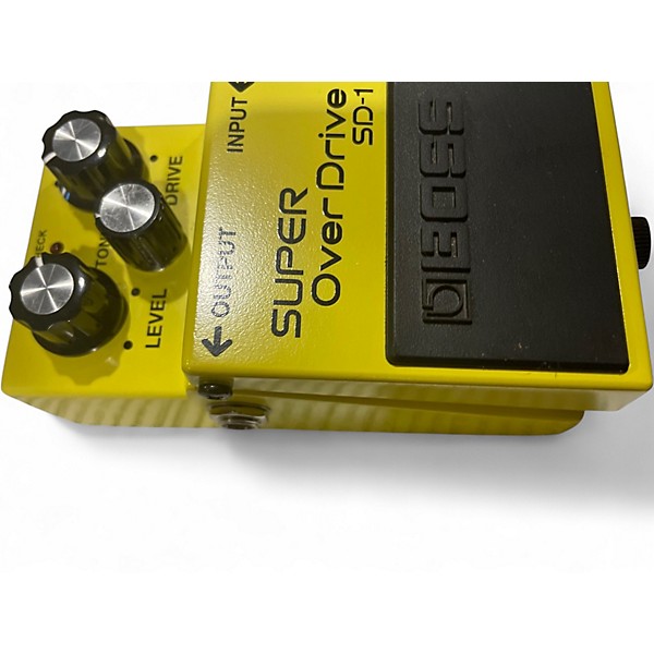 Used BOSS SD1 Super Overdrive Effect Pedal