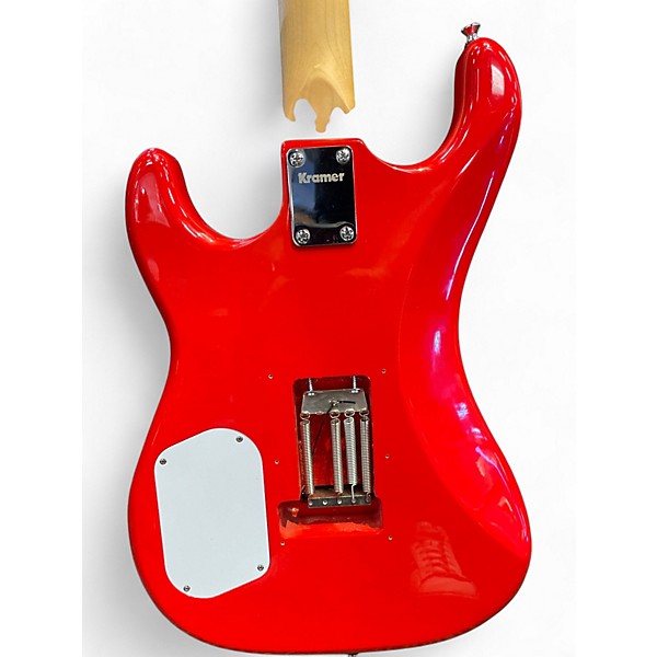 Used Kramer Pacer Classic Red Solid Body Electric Guitar