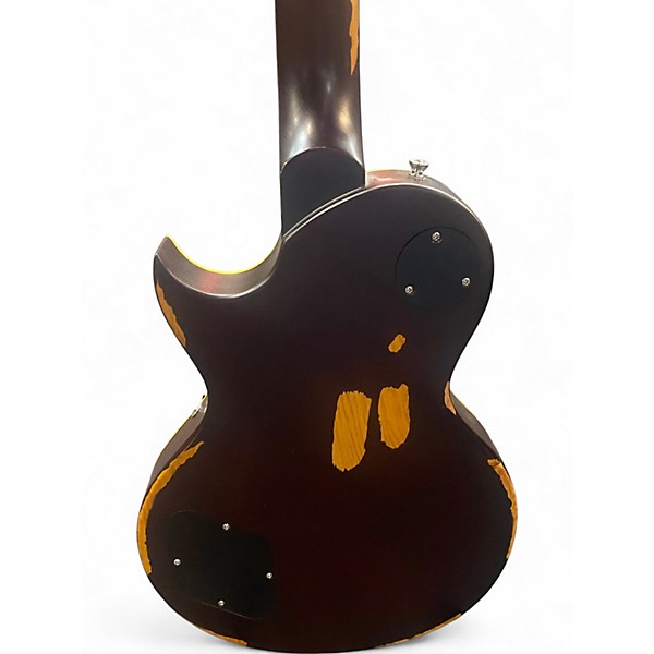 Used Vintage V100 ICON SUNBURST Solid Body Electric Guitar