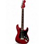 Used Fender FSR Standard Fat Strat Candy Apple Red Solid Body Electric Guitar thumbnail