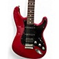 Used Fender FSR Standard Fat Strat Candy Apple Red Solid Body Electric Guitar