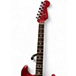 Used Fender FSR Standard Fat Strat Candy Apple Red Solid Body Electric Guitar