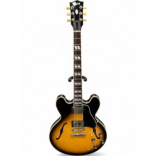 Used Gibson ES345 Tobacco Burst Hollow Body Electric Guitar