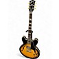 Used Gibson ES345 Tobacco Burst Hollow Body Electric Guitar
