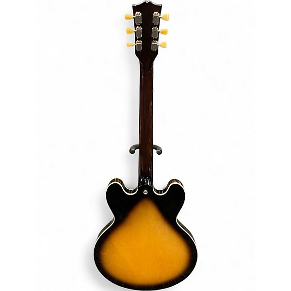 Used Gibson ES345 Tobacco Burst Hollow Body Electric Guitar