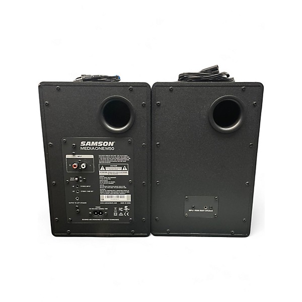 Used Samson MEDIAONEM50 PAIR Powered Monitor