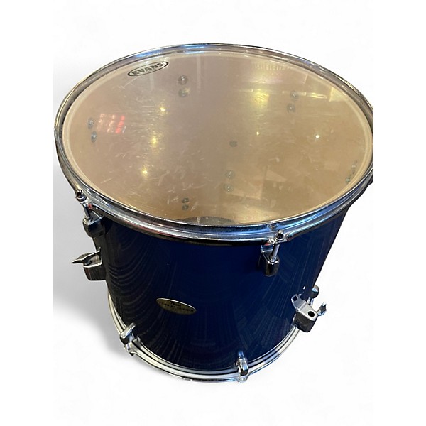 Used Pearl 5 Piece Forum Blue Drum Kit