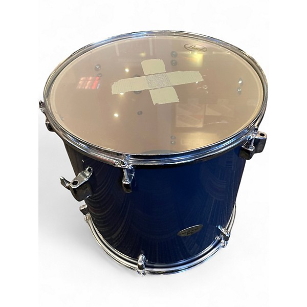 Used Pearl 5 Piece Forum Blue Drum Kit