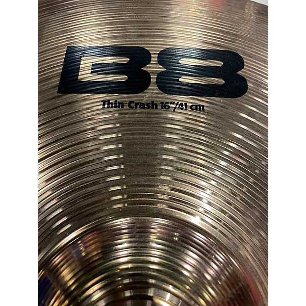 Used SABIAN 16in B8 Thin Crash Cymbal