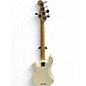 Used 2017 Fender American Professional Precision V Olympic White Electric Bass Guitar