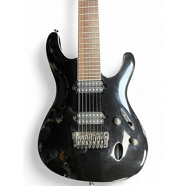 Used Ibanez SIR27FD Iron Label 7 String Pewter Solid Body Electric Guitar