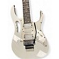 Used Ibanez JEMJR White Solid Body Electric Guitar