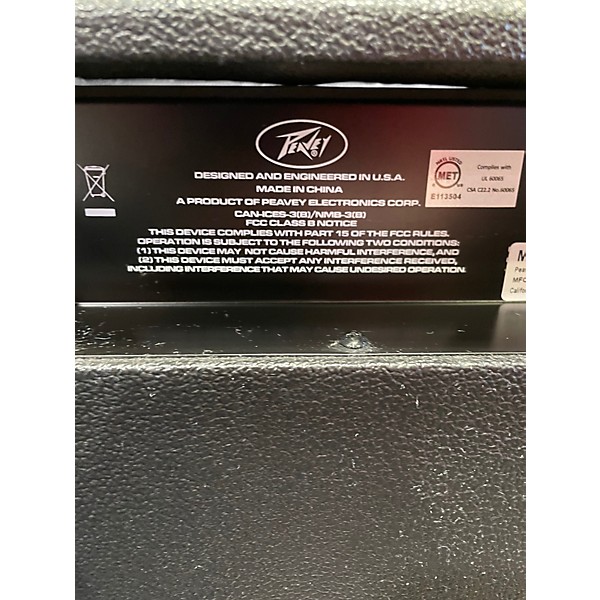 Used Peavey Max 158 1X8 15W Bass Combo Amp