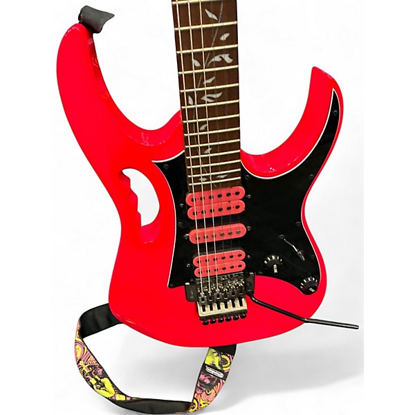 Used Ibanez JEMJRSP PINK Solid Body Electric Guitar