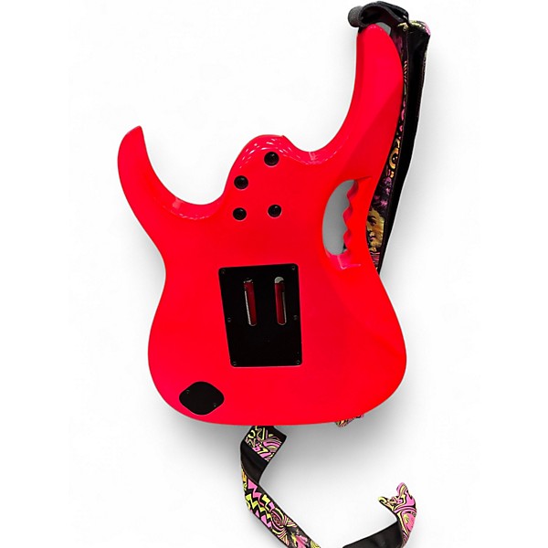 Used Ibanez JEMJRSP PINK Solid Body Electric Guitar