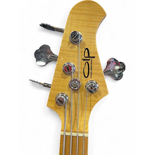 Used OLP MM2 Natural Electric Bass Guitar