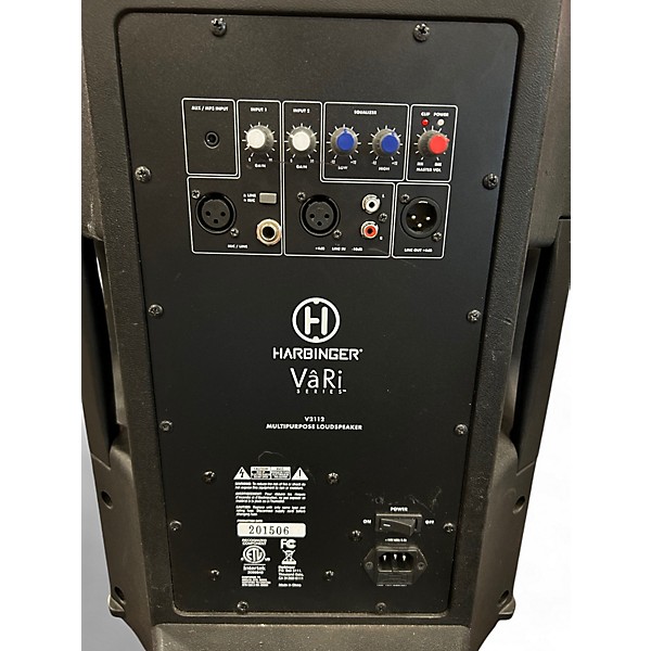 Used Harbinger VARI V2112 Powered Speaker