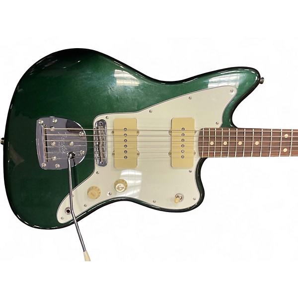 Used Fender Player II Jazzmaster British Racing Green Solid Body Electric Guitar