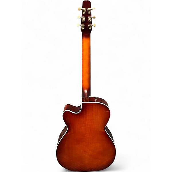 Used Seagull Performer CW CH Burnt Umber Acoustic Electric Guitar