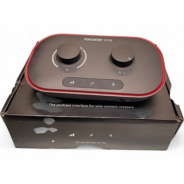 Used Focusrite vocaster Audio Interface