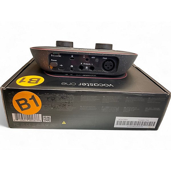 Used Focusrite vocaster Audio Interface