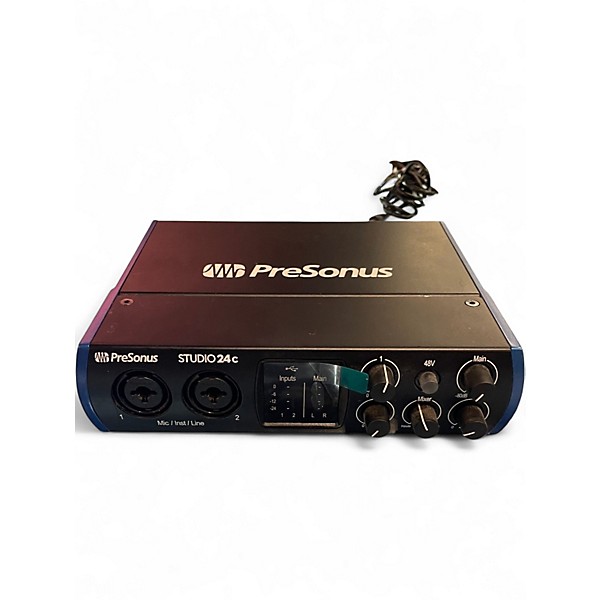 Used PreSonus STUDIO 24C Audio Interface