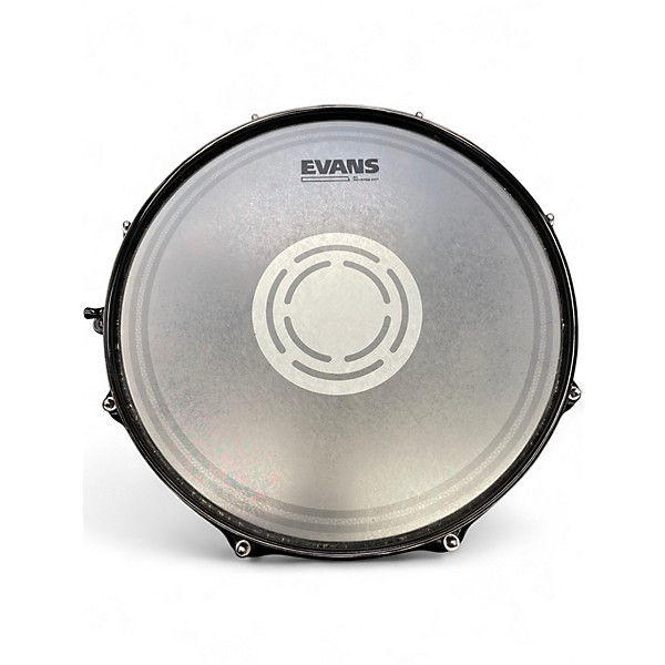Used Pearl 6.5X13 Joey Jordison Signature Snare Black Steel Drum