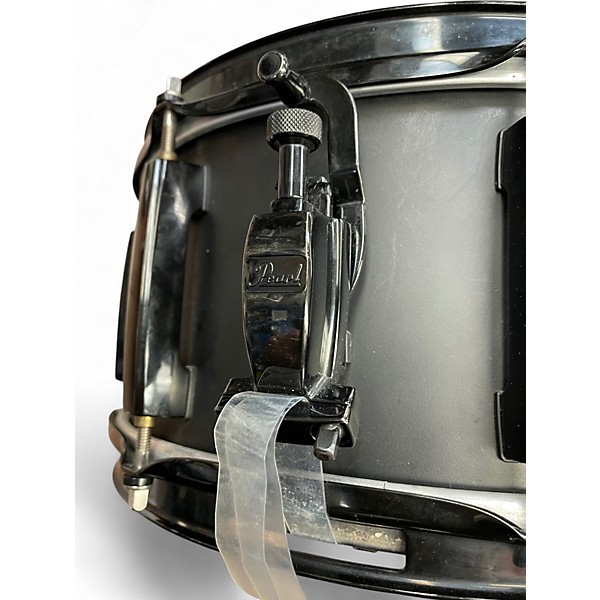 Used Pearl 6.5X13 Joey Jordison Signature Snare Black Steel Drum