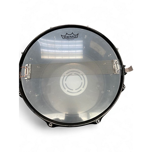 Used Pearl 6.5X13 Joey Jordison Signature Snare Black Steel Drum