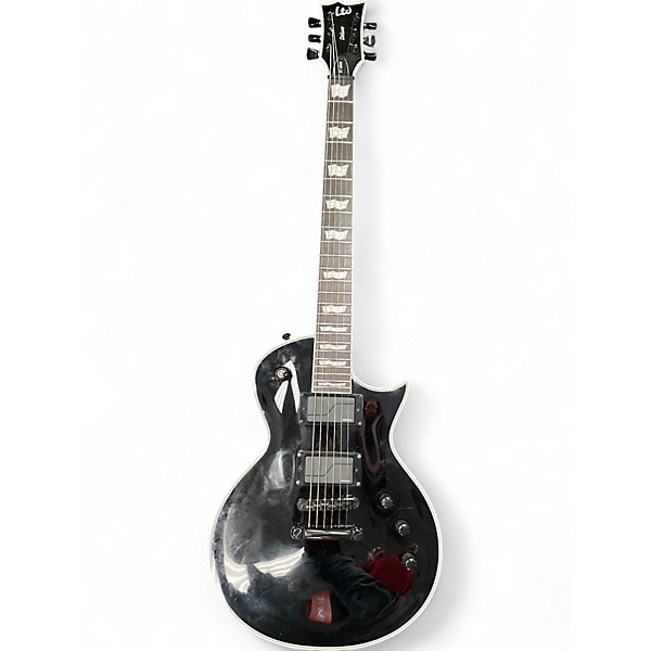 Used ESP LTD EC1000 Deluxe Black Solid Body Electric Guitar