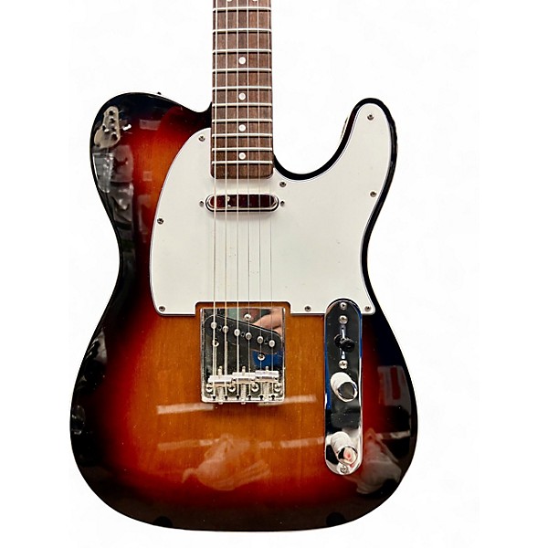 Used Squier Classic Vibe Telecaster Custom 3 Color Sunburst Solid Body Electric Guitar