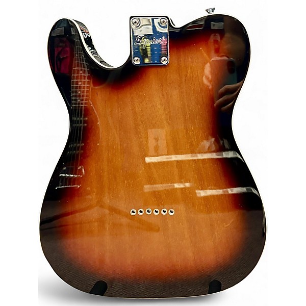 Used Squier Classic Vibe Telecaster Custom 3 Color Sunburst Solid Body Electric Guitar
