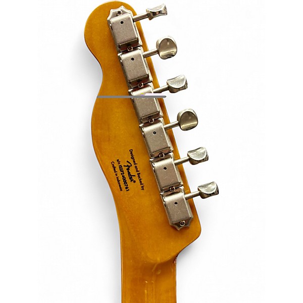 Used Squier Classic Vibe Telecaster Custom 3 Color Sunburst Solid Body Electric Guitar