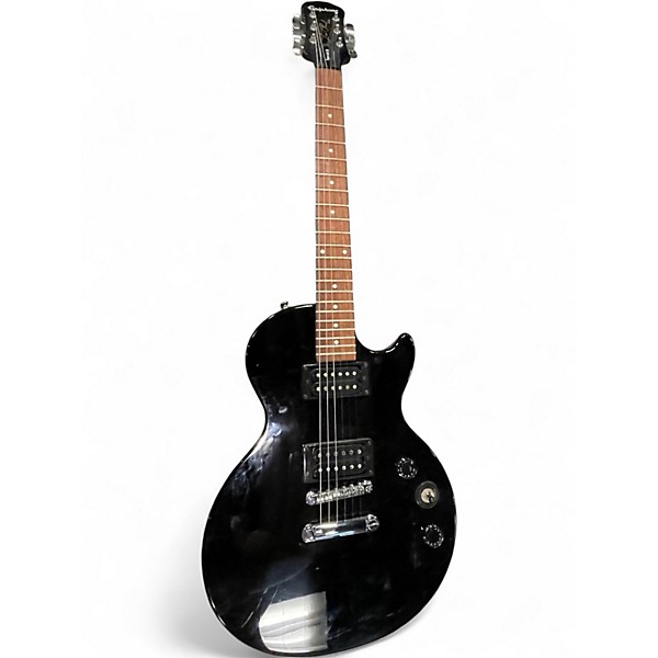 Used 2019 Epiphone Les Paul Special II Black Solid Body Electric Guitar