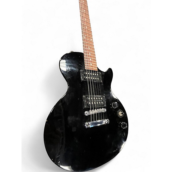Used 2019 Epiphone Les Paul Special II Black Solid Body Electric Guitar