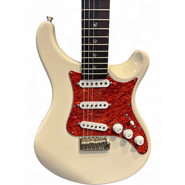 Used PRS SE EG Vintage White Solid Body Electric Guitar