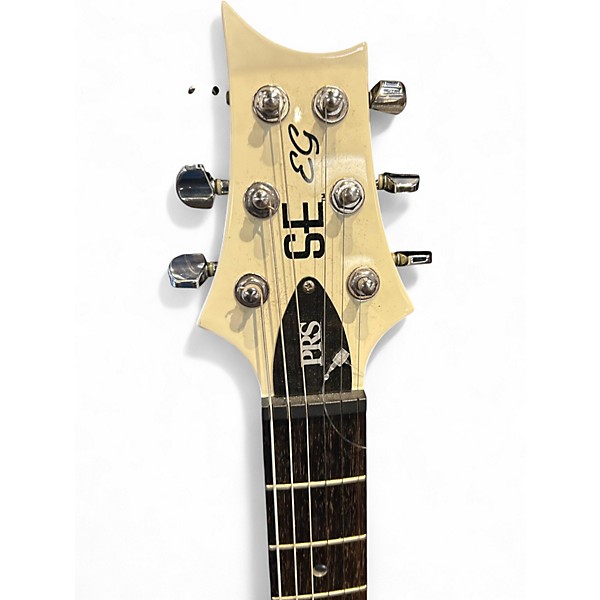 Used PRS SE EG Vintage White Solid Body Electric Guitar