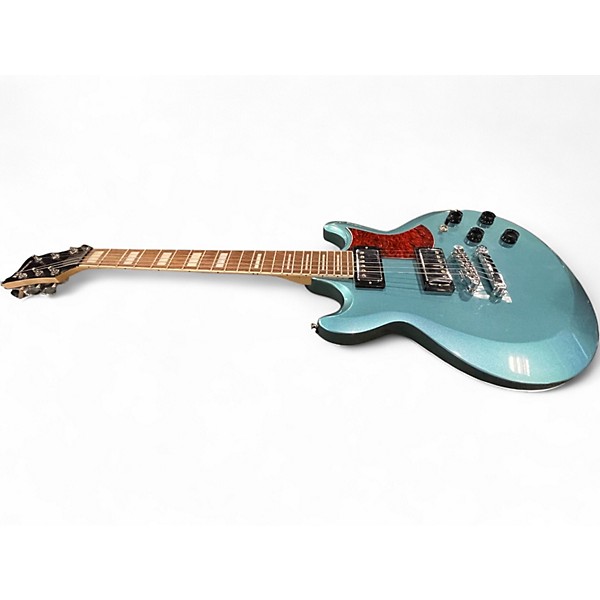 Used Ibanez AX120 Ice Blue Metallic Solid Body Electric Guitar