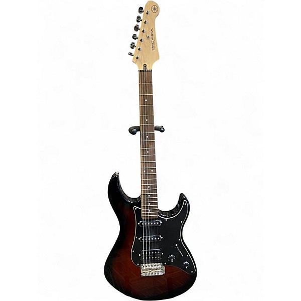 Used Yamaha Pacifica PAC012DLX 2 Tone Sunburst Solid Body Electric Guitar