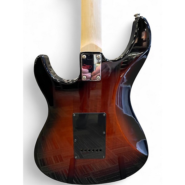Used Yamaha Pacifica PAC012DLX 2 Tone Sunburst Solid Body Electric Guitar