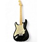 Used Fender Standard Stratocaster Left Handed Black Electric Guitar thumbnail